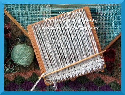 potholder loom on tri loom (c)