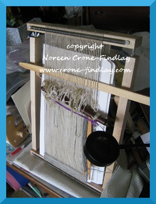 wooden tapestry loom (c)