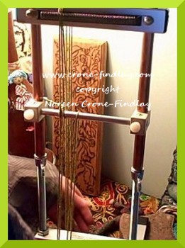 How to weave Inkle bands on the Mirrix Loom part 1-2 (c)