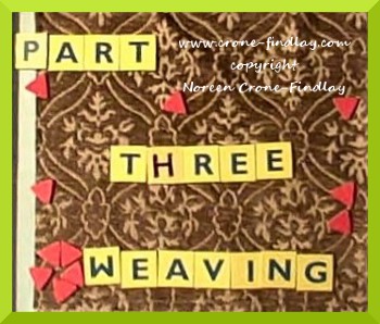 How to weave Inkle bands on the Mirrix Loom part 3-1 (c)