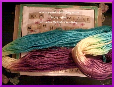 Working with handpainted handspun yarn in tapestry weaving by Noreen Crone-Findlay 1 (c)