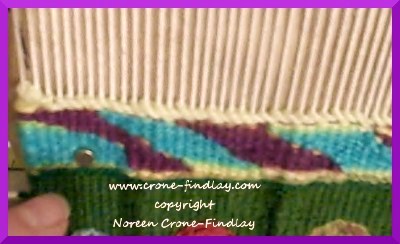 Working with handpainted handspun yarn in tapestry weaving by Noreen Crone-Findlay 3 (c)